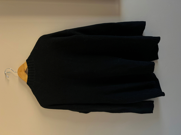 Express | Black Knit Open Front Cardigan - Picture 5 of 5